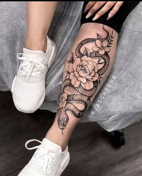 tattoo en pierna de mujer|Las mejores 210 ideas de Tatuajes pierna mujer